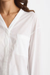 Camicia ASTRO in mussola di cotone bianco donna Max mara s - 5