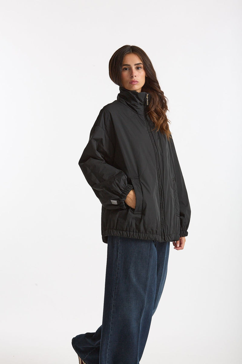 Bomber over CLAUDIA nero donna Max mara s - 5