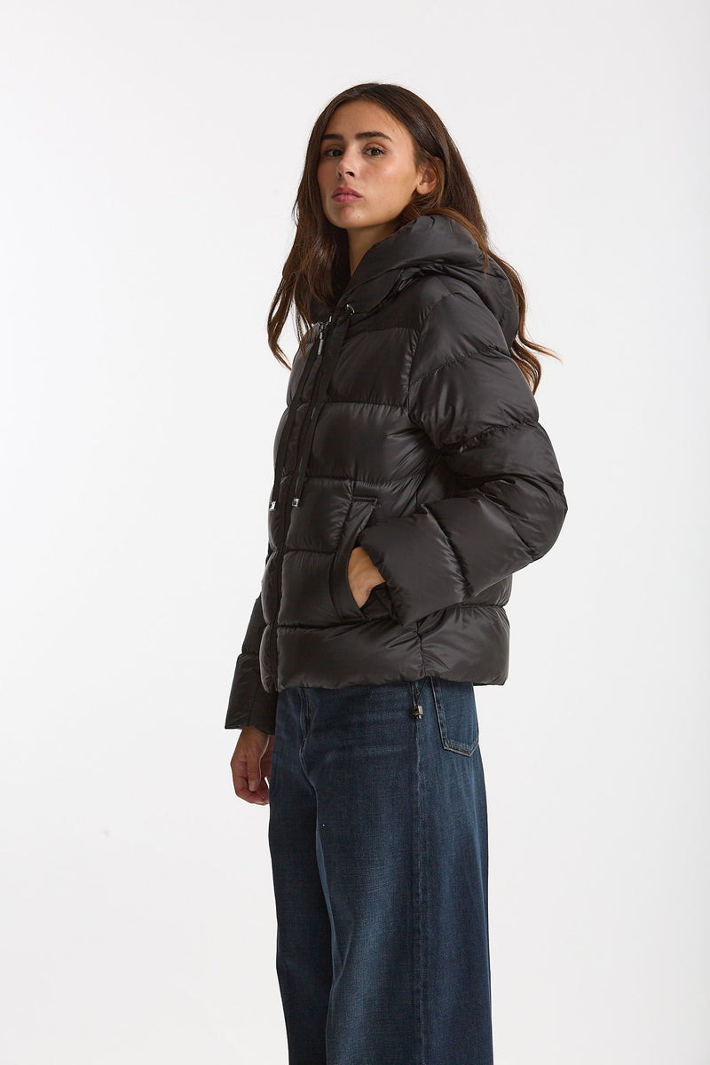 Piumino corto OCEANO nero donna Max mara s - 1
