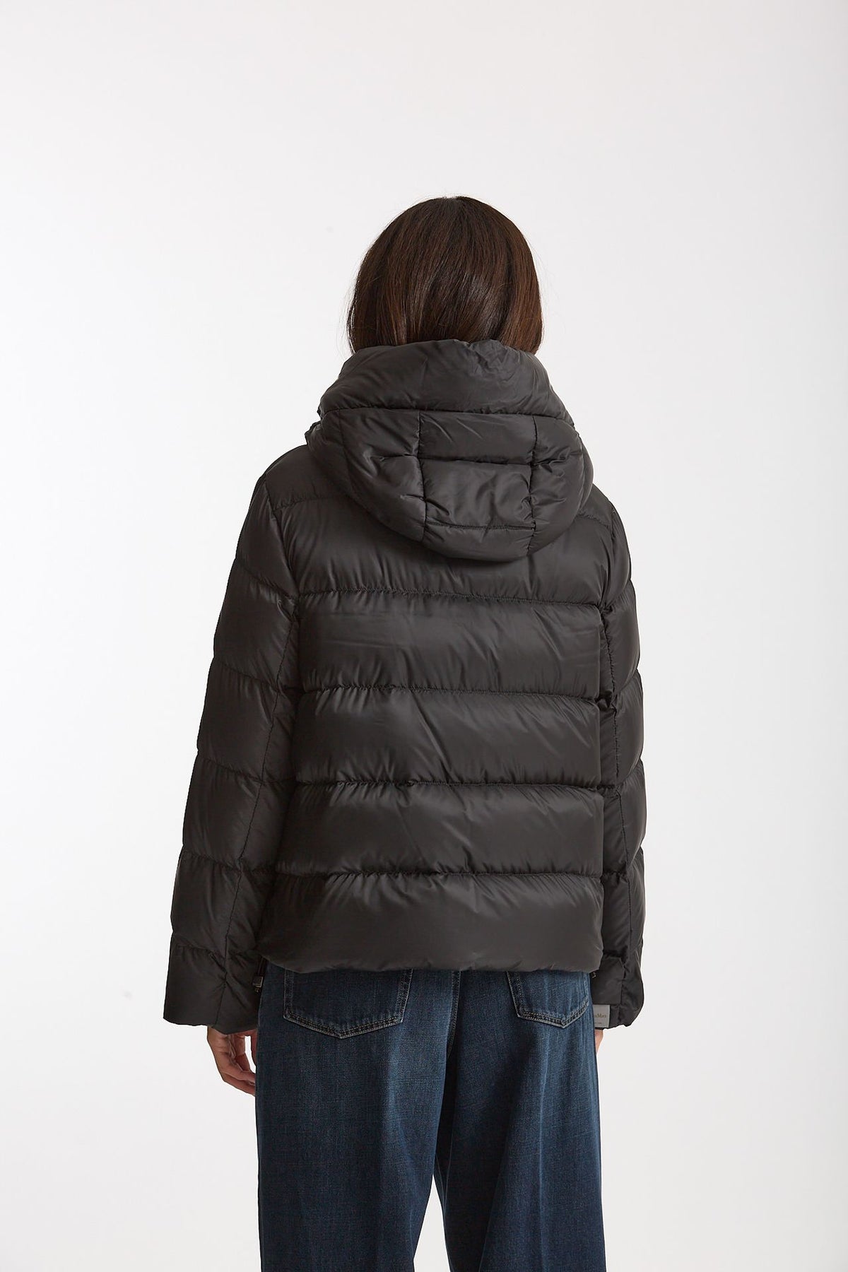 Piumino corto OCEANO nero donna Max mara s - 4