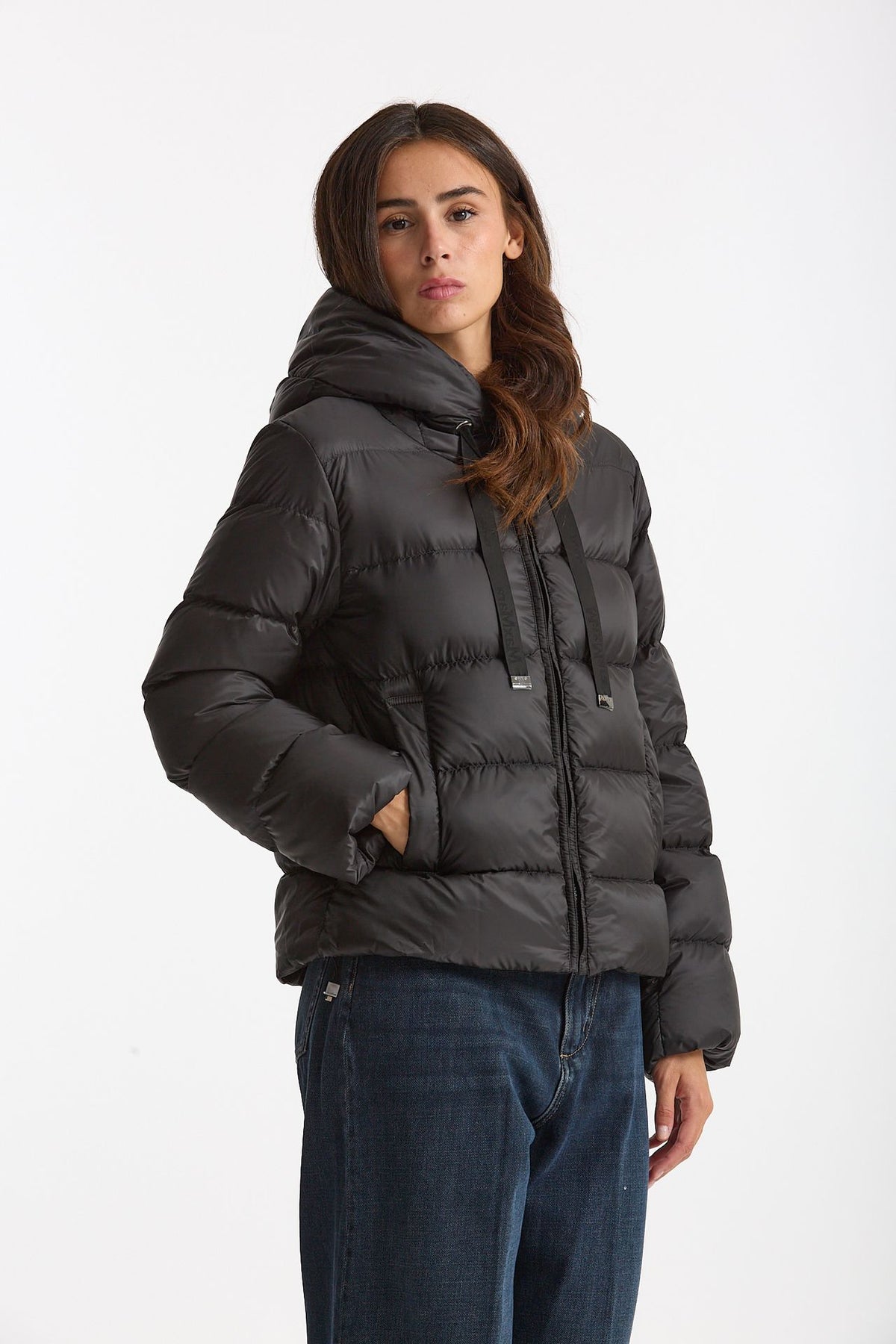Piumino corto OCEANO nero donna Max mara s - 3