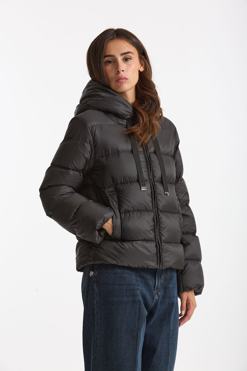 Piumino corto OCEANO nero donna Max mara s - 3