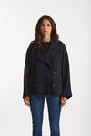 Caban ADELE in drap di lana blu donna Max mara s - 3