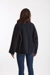 Caban ADELE in drap di lana blu donna Max mara s - 5