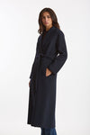 Cappotto POLDO lungo a vestaglia blu donna Max mara s - 1
