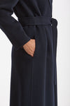 Cappotto POLDO lungo a vestaglia blu donna Max mara s - 6