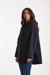 Caban MANITA in drap di lana blu donna Max mara s - 1