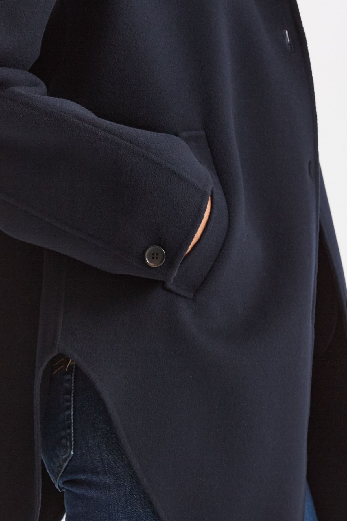 Caban MANITA in drap di lana blu donna Max mara s - 5