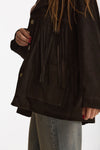 Blazer in suede testa moro donna Mono - 5