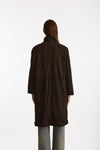 Soprabito in suede testa moro donna Mono - 4