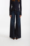Jeans palazzo NADIA lavaggio scuro donna Nine in the morning - 1