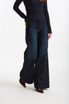 Jeans palazzo NADIA lavaggio scuro donna Nine in the morning - 4