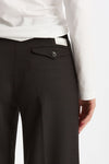 Pantalone palazzo NADIA testa moro scuro donna Nine in the morning - 4