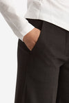 Pantalone palazzo NADIA testa moro scuro donna Nine in the morning - 5