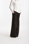 Pantalone palazzo NADIA testa moro scuro donna Nine in the morning - 3