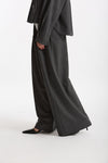 Pantalone ampio PETRA gessato donna Nine in the morning - 1