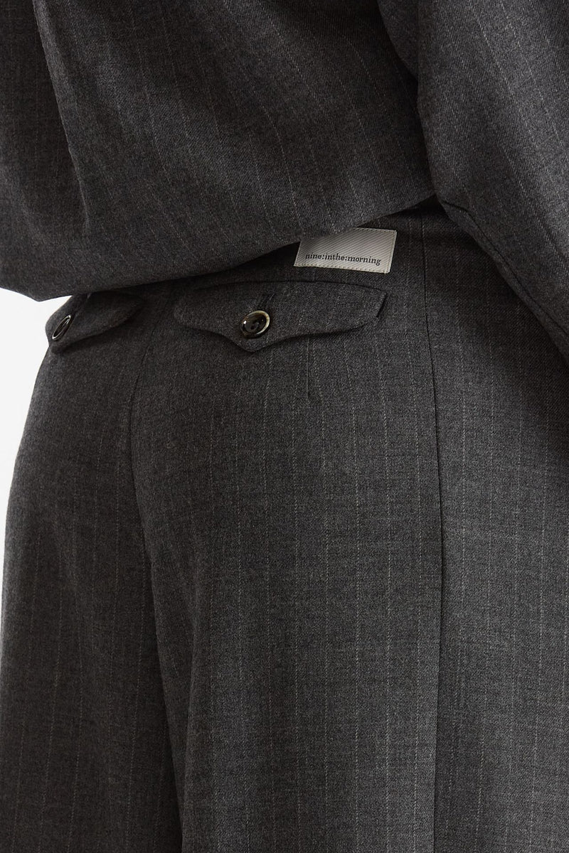 Pantalone ampio PETRA gessato donna Nine in the morning - 7
