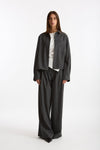 Pantalone ampio PETRA gessato donna Nine in the morning - 2