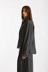 Camicia a scatolina gessato donna Nine in the morning - 2
