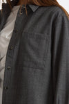 Camicia a scatolina gessato donna Nine in the morning - 5