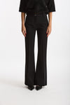 Pantalone a zampa PAOLINA nero donna Nine in the morning - 5