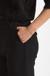 Pantalone a zampa PAOLINA nero donna Nine in the morning - 4