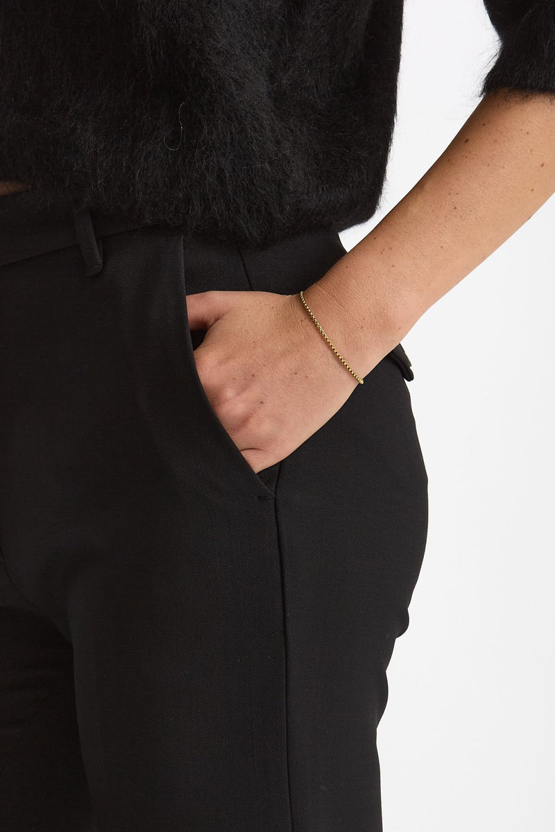 Pantalone a zampa PAOLINA nero donna Nine in the morning - 4