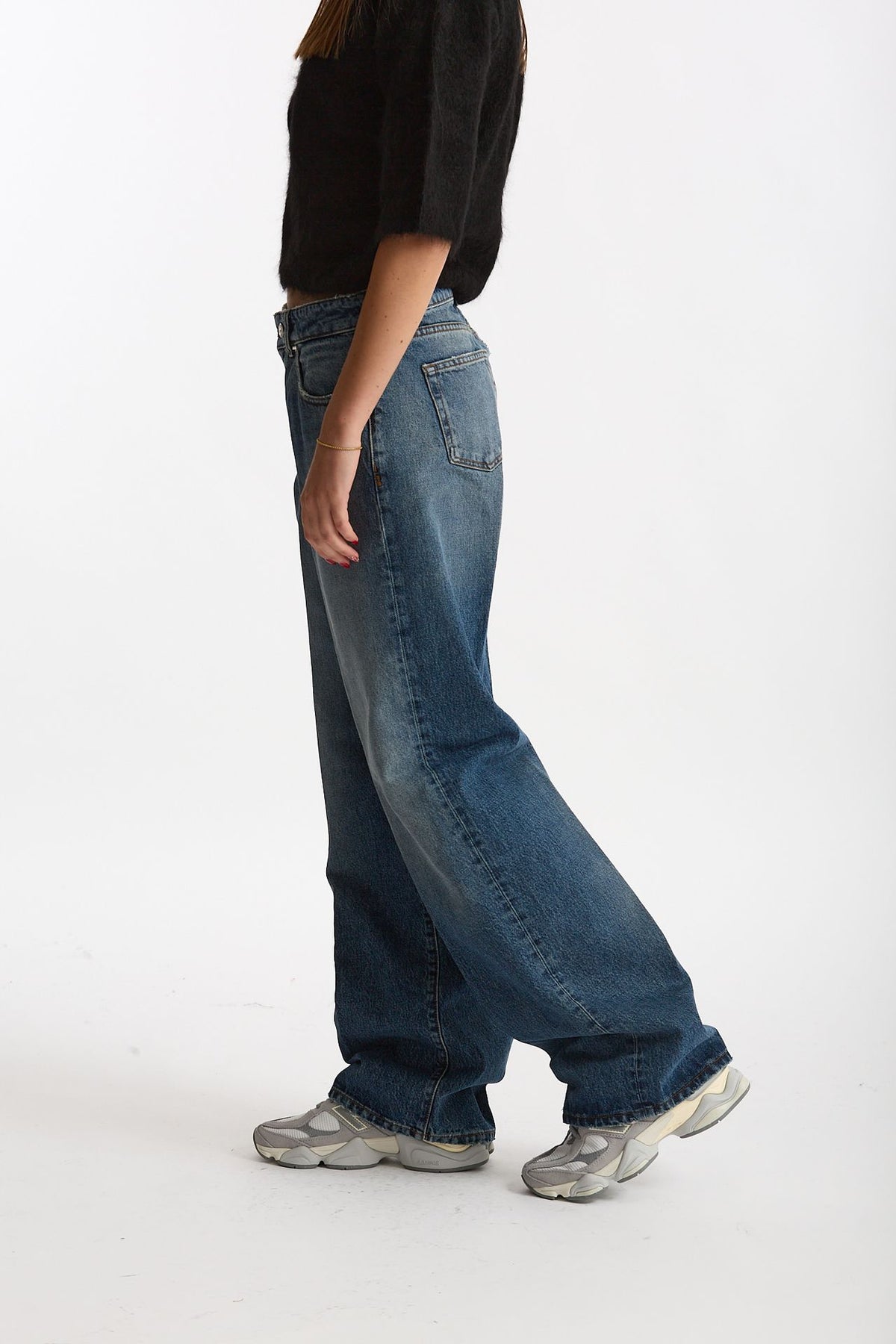 Jeans loose ROCIO Vita medio bassa donna Nine in the morning - 3