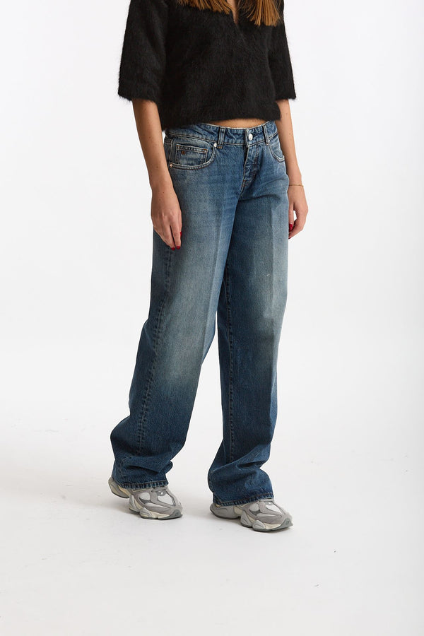 Jeans loose ROCIO Vita medio bassa donna Nine in the morning