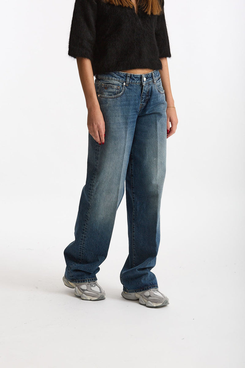 Jeans loose ROCIO Vita medio bassa donna Nine in the morning - 1