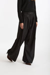 Pantalone palazzo PETRA nero donna Nine in the morning - 3