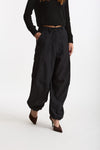 Pantalone cargo NEREA nero donna Nine in the morning - 3