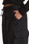 Pantalone cargo NEREA nero donna Nine in the morning - 4