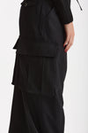 Pantalone cargo NEREA nero donna Nine in the morning - 6