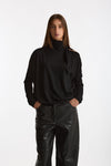 Maglia cut-out nero donna Nude - 1