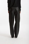 Pantalone ecopelle stampa cocco nero donna Nude - 3
