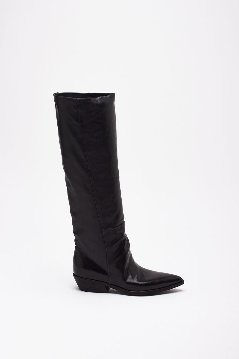 Stivale NOELIE DD/117 in pelle nero donna Officine creative - 1