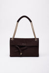 Borsa VENUS NABUCCO SMALL in pelle nabuk burgundy donna Orciani - 1
