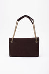 Borsa VENUS NABUCCO SMALL in pelle nabuk burgundy donna Orciani - 4