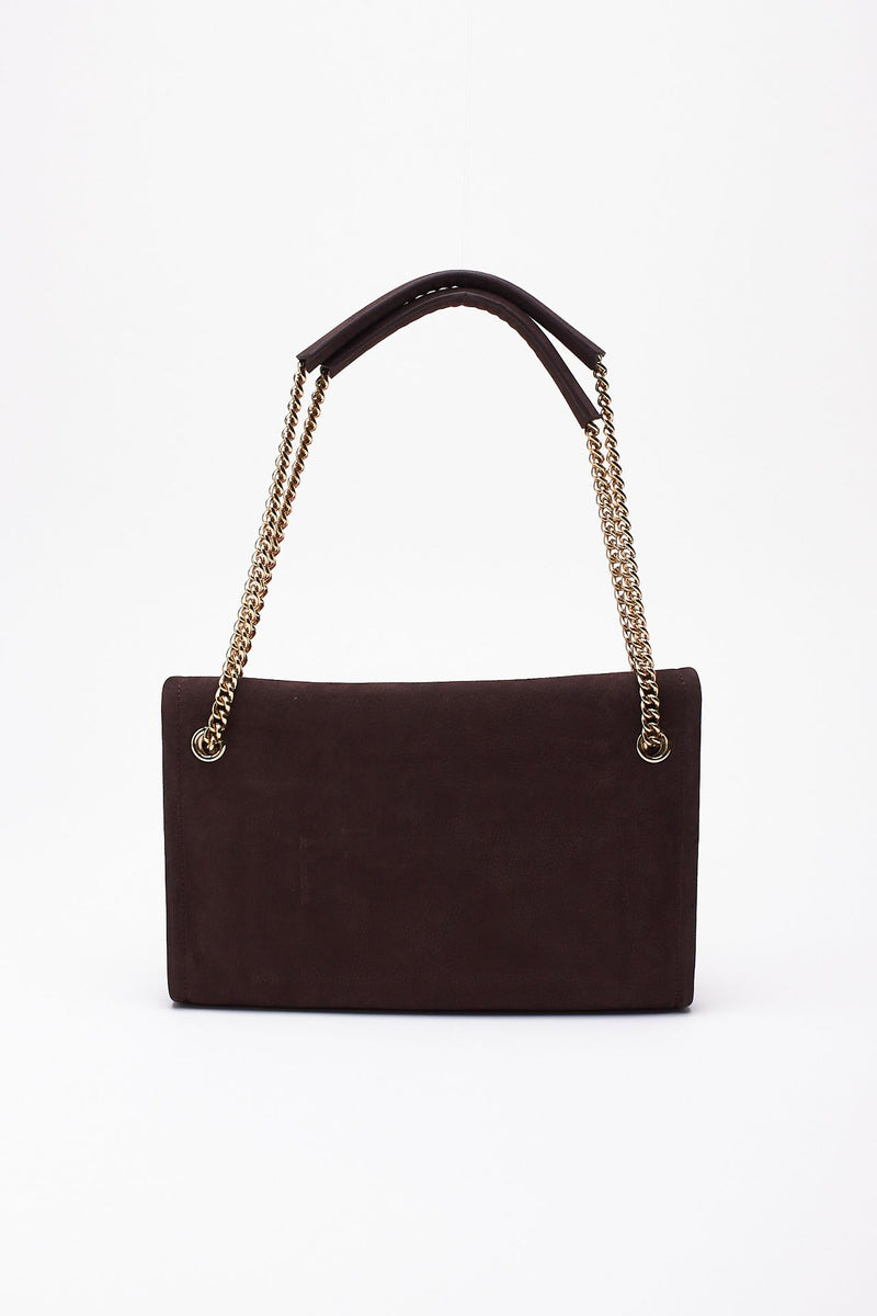 Borsa VENUS NABUCCO SMALL in pelle nabuk burgundy donna Orciani - 4