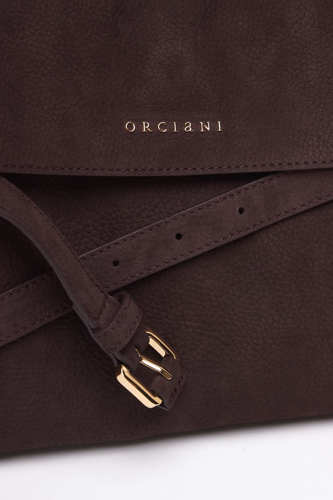 Borsa VENUS NABUCCO SMALL in pelle nabuk burgundy donna Orciani - 2