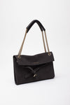 Borsa VENUS NABUCCO SMALL in pelle nabuk carbone donna Orciani - 2