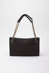 Borsa VENUS NABUCCO SMALL in pelle nabuk carbone donna Orciani - 3
