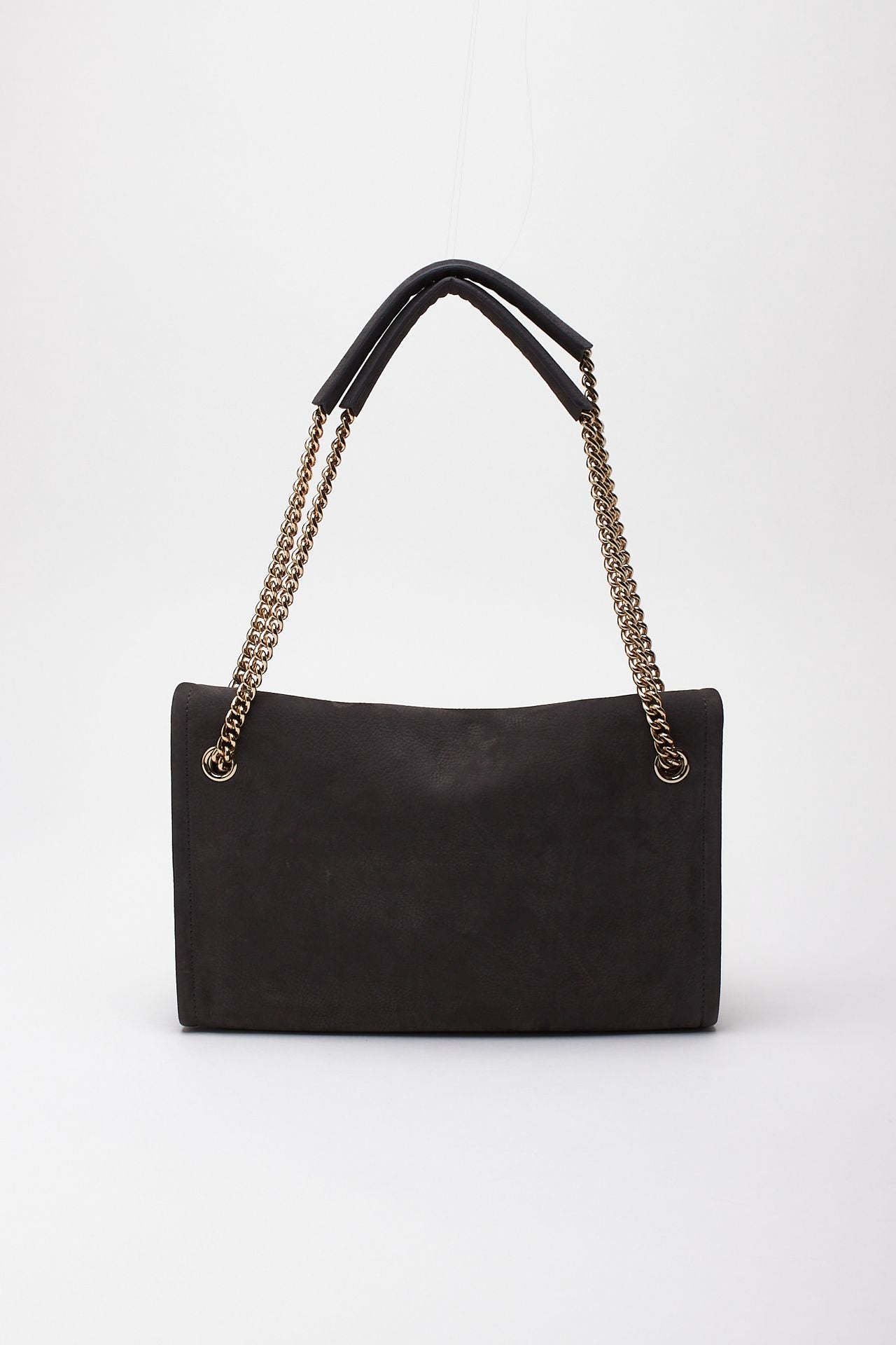 Borsa VENUS NABUCCO SMALL in pelle nabuk carbone donna Orciani - 3