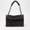 Borsa VENUS NABUCCO SMALL in pelle nabuk carbone donna Orciani - 6
