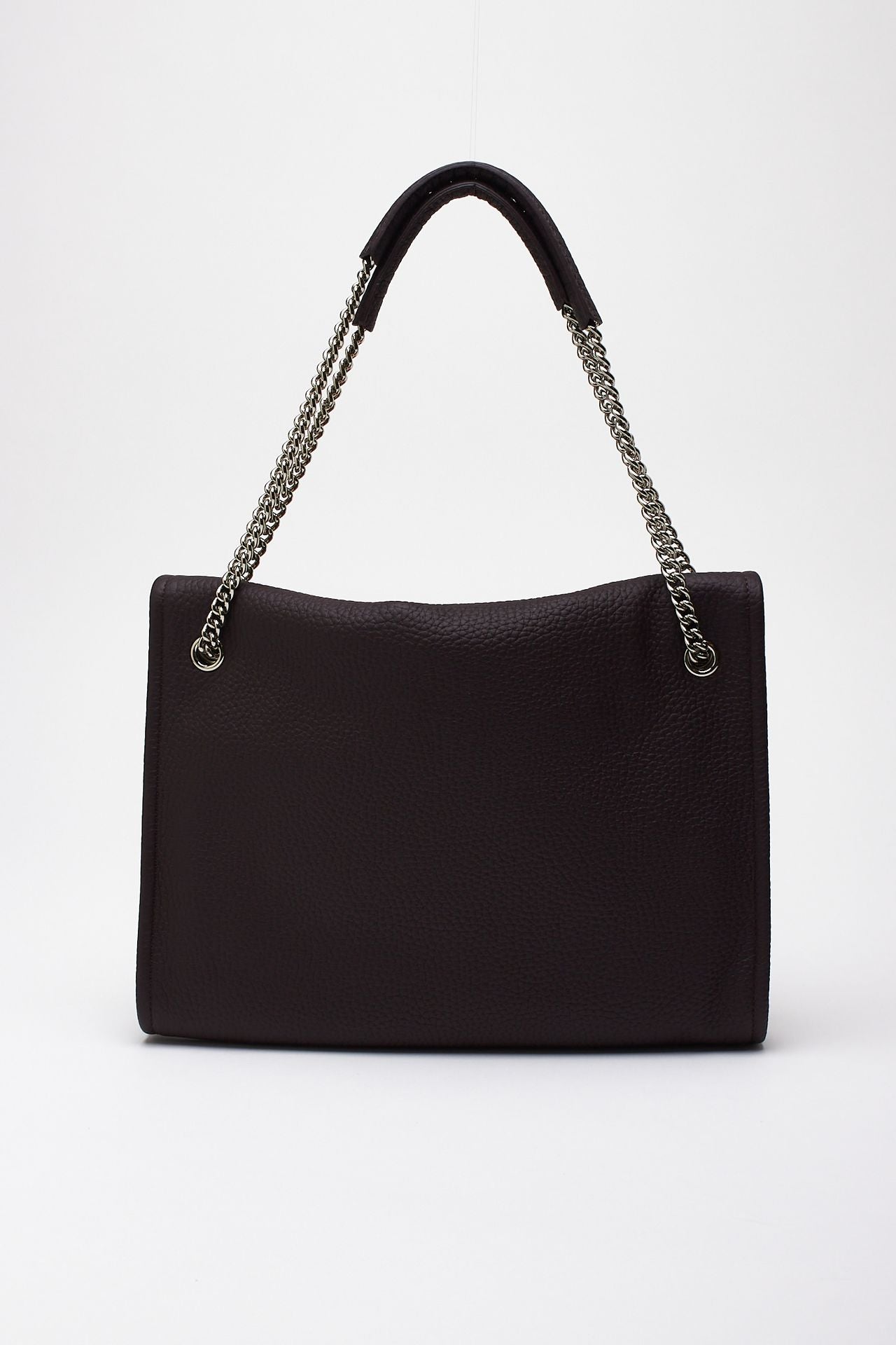 Borsa VENUS SOFT MIDI in pelle martellata burgundy donna Orciani - 4