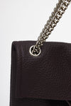Borsa VENUS SOFT MIDI in pelle martellata burgundy donna Orciani - 5