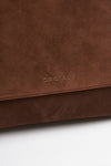 Borsa SVEVA PEACH TORO SMALL in suede tabacco donna Orciani - 5