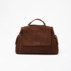Borsa SVEVA PEACH TORO SMALL in suede tabacco donna Orciani - 7