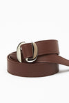 Cintura BOSTON in pelle liscia cuoio donna Orciani - 2